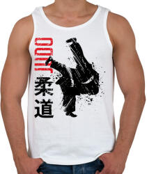printfashion Judo küzdősport - Férfi atléta - Fehér (5008210)
