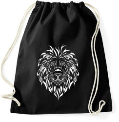 printfashion lion - Sportzsák, Tornazsák - Fekete (2164810)