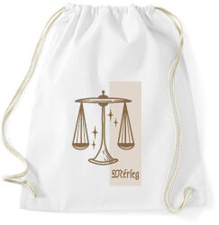 printfashion Mérleg horoszkóp - Sportzsák, Tornazsák - Fehér (6265720)