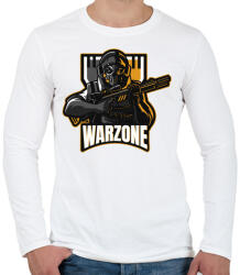 printfashion COD: Warzone - Férfi hosszú ujjú póló - Fehér (4290224)