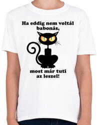 printfashion Babonás - Gyerek póló - Fehér (14266413)