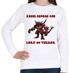 printfashion Diablo - Női pulóver - Fehér (881616)