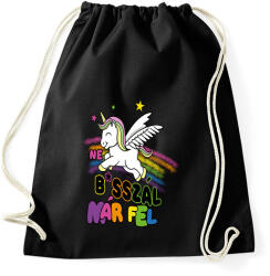 printfashion Ne basszál már fel! - Sportzsák, Tornazsák - Fekete (16798064)