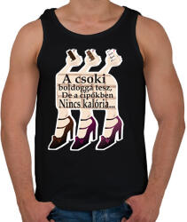 printfashion csoki és cipők - Férfi atléta - Fekete (14248506)