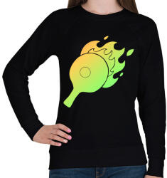 printfashion pingpong - Női pulóver - Fekete (4112963)