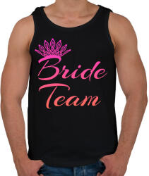 printfashion Bride team - Férfi atléta - Fekete (5079076)