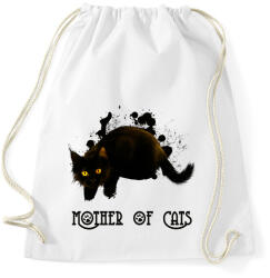 printfashion mother ofcats - Sportzsák, Tornazsák - Fehér (5800184)