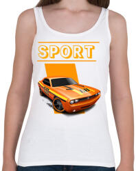 printfashion Sport autó - Női atléta - Fehér (1818103)