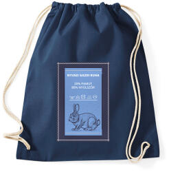 printfashion Nyúlszőr - Sportzsák, Tornazsák - Sötétkék (13354735)