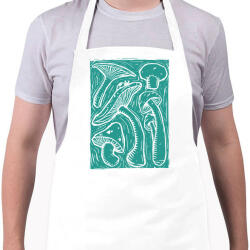 printfashion Gombák - Kötény - Fehér (12660088)