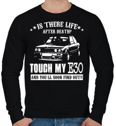 printfashion Élet a halál után - Férfi pulóver - Fekete (2223747)