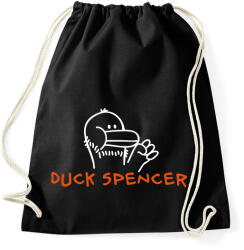 printfashion Duck (Bud) Spencer - Sportzsák, Tornazsák - Fekete (7578567)