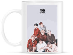 printfashion BTS Love Yourself Tear - Bögre - Fehér (893225)