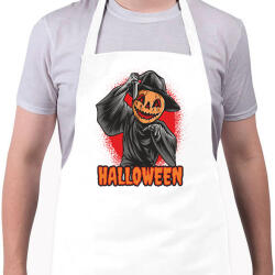 printfashion Halloween killer - Kötény - Fehér (16762517)