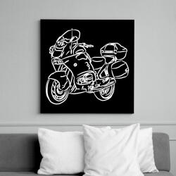 printfashion BMW R850RT _f - Vászonkép - Fekete (13239098)