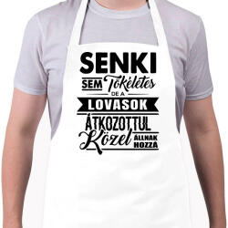 printfashion Tökéletes lovasok - Kötény - Fehér (13998651)