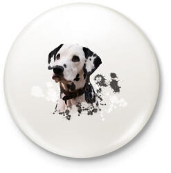 printfashion dalmata - Kitűző, hűtőmágnes - Fehér (3078994)