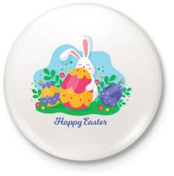 printfashion husvét33 - Kitűző, hűtőmágnes - Fehér (6728147)