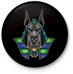 printfashion anubis - Kitűző, hűtőmágnes - Fekete (13719700)