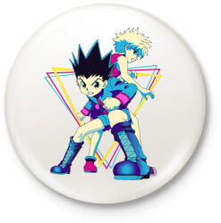 printfashion Hunter X Hunter - Kitűző, hűtőmágnes - Fehér (5133458)