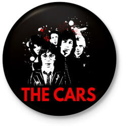 printfashion THE CARS BAND - Kitűző, hűtőmágnes - Fekete (7654918)
