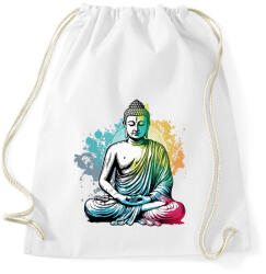 printfashion Buddha - Sportzsák, Tornazsák - Fehér (15789476)
