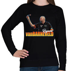 printfashion Raymond van Barneveld - Női pulóver - Fekete (15545658)