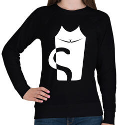 printfashion cica - Női pulóver - Fekete (10810464)