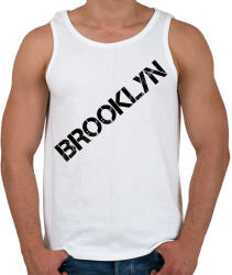 printfashion Brooklyn - Férfi atléta - Fehér (4381854)