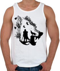 printfashion Havas Jon - Férfi atléta - Fehér (1207013)