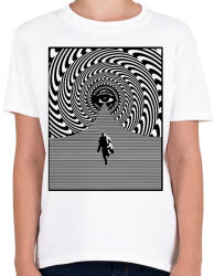 printfashion Illúzió - Gyerek póló - Fehér (13469448)