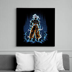 printfashion goku - Vászonkép - Fekete (12486634)