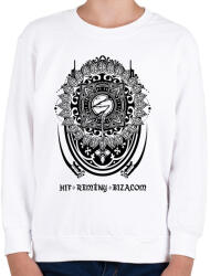 printfashion Hit Remény Bizalom - Gyerek pulóver - Fehér (1202051)