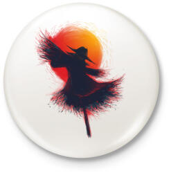 printfashion Aratás - Kitűző, hűtőmágnes - Fehér (3073858)