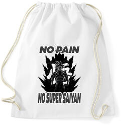 printfashion no pain2 - Sportzsák, Tornazsák - Fehér (12285021)