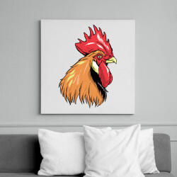 printfashion Kakas - Vászonkép - Fehér (15572227)