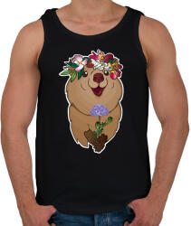 printfashion QUOKKA - Férfi atléta - Fekete (5148482)