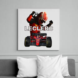 printfashion Charles Leclerc - Vászonkép - Fehér (10906225)
