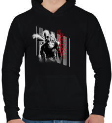 printfashion Saitama | Revenge GYM - Férfi kapucnis pulóver - Fekete (13885662)