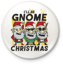 printfashion Karácsonyi törpék - Kitűző, hűtőmágnes - Fehér (5714291)