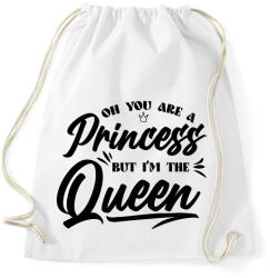 printfashion I'm the Queen - Sportzsák, Tornazsák - Fehér (7523237)