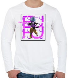 printfashion Fu minta (Dragon Ball) - Férfi hosszú ujjú póló - Fehér (11893378)