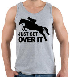 printfashion Get over it! - Férfi atléta - Sport szürke (2944217)