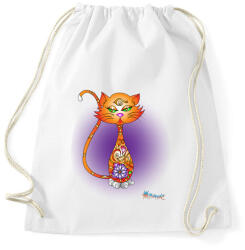 printfashion Zencic - Sportzsák, Tornazsák - Fehér (454958)