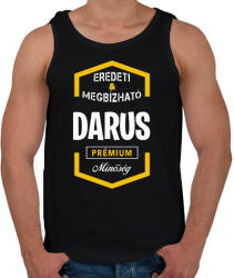 printfashion Darus prémium minőség - Férfi atléta - Fekete (1454338)
