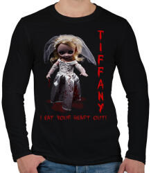 printfashion tiffany - Férfi hosszú ujjú póló - Fekete (2250671)