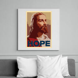 printfashion Hope - Vászonkép - Fehér (6630194)