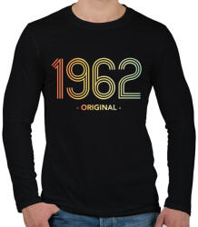 printfashion 1962 - Férfi hosszú ujjú póló - Fekete (11977866)
