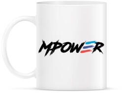 printfashion BMW MPOWER - Bögre - Fehér (1166967)