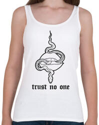 printfashion Trust no one - Női atléta - Fehér (16758392)
